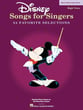 Disney Songs for Singers Vocal Solo & Collections sheet music cover